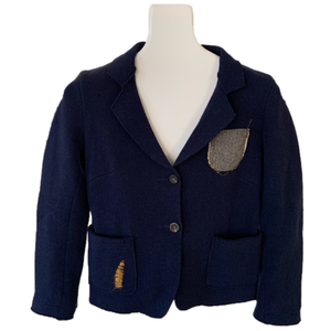 November Navy Wool Jacket